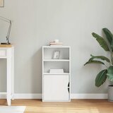  Bočni ormarić ODDA bijeli 40x24x79 cm puno drvo bor | shoptok.hr