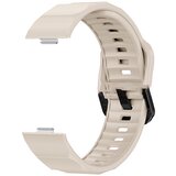 INF Združljiv s HUAWEI WATCH FIT3 Silikonski pašček za športno uro White, (5000079938) | Shoptok.si