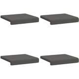  Jastučić za klupu 4 kom. Kord Tamnosiva Dubina 35 cm | shoptok.hr