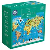 Puzzle 250 KOM KIDS 5 WORLD MAP INTERDRUK | Shoptok.si