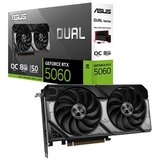 Asus Grafička kartica Dual GeForce RTX 5060 OC 8GB GDDR7, PCIe 5.0 | shoptok.hr