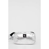 Calvin Klein Jeans Torbica srebrna barva | Shoptok.si
