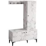 Hanah home cipelarnik sa čivilukom lex carrara marble