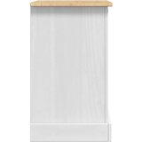 Noćni ormarić Corona Bijelo 53 x 39 x 66 cm Čvrsto borovo drvo | Eponuda.com