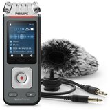 Philips Voice Tracer DVT7110/00 diktafon Memorijska kartica Antracit, Krom | shoptok.hr