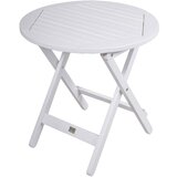 Garden Pleasure Okrogla vrtna miza iz evkaliptusovega lesa ø 50 cm Mesa - | Shoptok.si