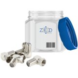 Zed_Electronic F-Konektor kutni, pakiranje 50 komada - FKK/50, Srebrni | Eponuda.ba