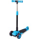 Cool Wheels Sklopivi trotinet za decu Tulpar svetleći sa 3 točka do 30kg plavi Cene