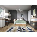 Modern Living Regal Twenty, Bela, Barva Hrasta, Barva Grafita | Shoptok.si