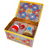  Darilna škatla Dolce & Gabbana Moka Express kafetiera za 3 skodelice Carretto Siciliano + pločevinka kave Dolce & Gabbana Perfetto Moka Irresistibile 200 g - 1 kos | Shoptok.si