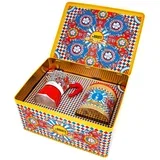 Darilna škatla Dolce & Gabbana Moka Express kafetiera za 3 skodelice Carretto Siciliano + pločevinka kave Dolce & Gabbana Perfetto Moka Irresistibile 200 g - 1 kos