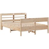  Okvir kreveta bez madraca 150 x 200 cm od masivne borovine | shoptok.hr