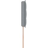  LED glava kreveta s LED trakama Svijetlo siva 80 cm tkanina | shoptok.hr
