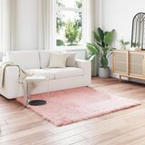  Tepih od umjetne ovčje kože TAFALLA Ružičasta 160 x 160 cm | shoptok.hr