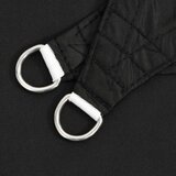 vidaXL Senčno jadro oksford blago trikotno 3,5x3,5x4,9 m črno, (20729347) | Shoptok.si
