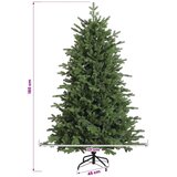  Umjetno božićno drvce s nogom 180 cm 300 LED lampica - 180 cm s LED svjetlima | shoptok.hr