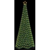  LED božićno drvce od folije s postoljem EKENAS 250 cm - Topla bijela 250 cm | shoptok.hr