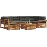  Set vanjskih sofa 7 kom. Prirodna i antracit | shoptok.hr