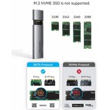 Vention kpeh0 m.2 ngff usb-c 3.1 aluminium ssd rack | ePonuda.com