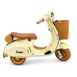  Licencirani motor na akumulator Vespa XW-05 35W – bež | Shoptok.si