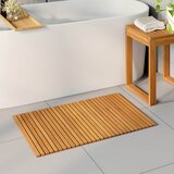  Prostirka za kupanje Smeđa 80 x 50 cm Čvrsto drvo akacije | shoptok.hr