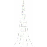  LED Božićno drvce s zemljanim klinovima Šareni 511 cm Metal | shoptok.hr