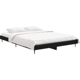  Okvir za krevet crni 140x190 cm konstruirano drvo | Eponuda.com