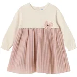 otroška oblekica z dolgimi rokavi cardigan blush