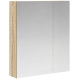  Kupaonski ormar s ogledalom Sonoma hrast 60 x 14,5 x 70 cm | shoptok.hr