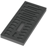 Wera Rezervni dio, bez alata 9823 Zyklop pjenasti umetak B3/8&quot, set nasadnih nastavaka 1 05137323001 Zyklop pjena za kovčeg 1 komad (D x Š x V) 172 x 392 x 30 mm | Eponuda.ba