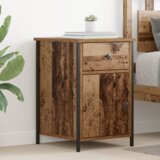 vidaXL noćni ormarić Staro drvo 40x42x60 cm inženjersko drvo | shoptok.hr