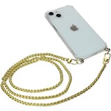 AVIZAR Phone Jewel 120 cm, mrežasta verižica iz palmovega drevesa - zlato rumena, (20763425) Cene