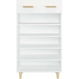 vidaXL omarica za čevlje bela 60x35x105 cm konstruiran les | Shoptok.si