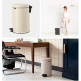 Brabantia Bež željezna kanta za smeće s pedalom 12 l NewIcon – | shoptok.hr