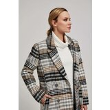 Marisse Double-Breasted Check Coat | ePonuda.com