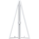  Metalna božićna jelka KUOPIO 210 cm Čelik Bijela - 210 cm Bijela bez LED svjetala | shoptok.hr