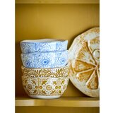 Bloomingville Modro-oranžne skledice v kompletu 4 ks iz kamenine 200 ml Milton – | Shoptok.si