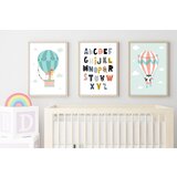 WALLXPERT dekorativna slika iz 3 dela Huhu190 50 x 35 | ePonuda.com