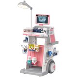 Doktor i stomatolog Set medicinskih kolica s svjetlima ružičasta 26 komada. | shoptok.hr