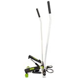 ModernHome fitness steper s ručkama crno-bijeli | shoptok.hr