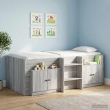 Ormarić za krevet s pohranom 2 pcs Siva Sonoma 66 x 35 x 48 cm | Shoptok.si