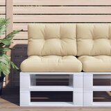 vidaXL Jastuk za palete bež 50 x 40 x 12 cm od tkanine | shoptok.hr