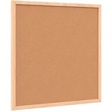  Ploča od pluta s okvirom od punog drva borovine 40x40 cm | shoptok.hr