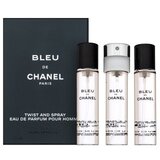 Chanel bleu de 3x 20 ml parfemska voda punilo 60 ml za muškarce | shoptok.hr