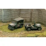 Kompleti z 2 modeloma Willys Jeep 1/4 Ton 4 - 1:72