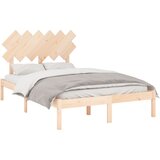  Okvir za krevet od masivnog drva 120 x 190 cm mali bračni | shoptok.hr