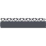 vidaXL Rubnjaci za travnjak 20 pcs Antracit 103 x 0,05 x 22 cm Čelik | shoptok.hr