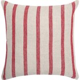 Classic Textiles of Sweden Prevleka za blazino Leo 45 x 45 cm - Linen with red stripes Cene