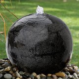 Mini fontana krogla mini terrazzo (led, ø 30 cm, črna) Cene