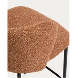 Kave Home Podstavljena barska stolica boja terakote (visine sjedala 75 cm) Ciselia – | shoptok.hr